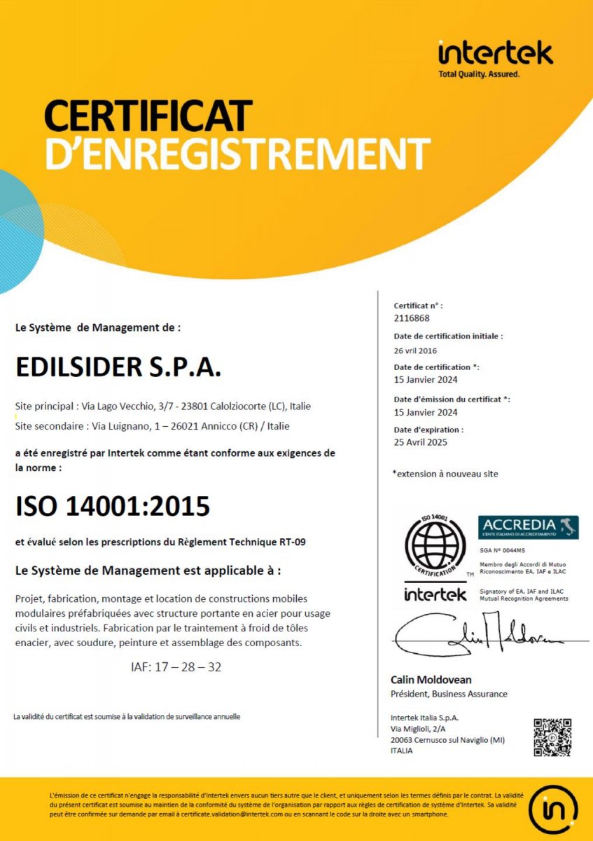 ISO 14001:2015 | 14001 fra