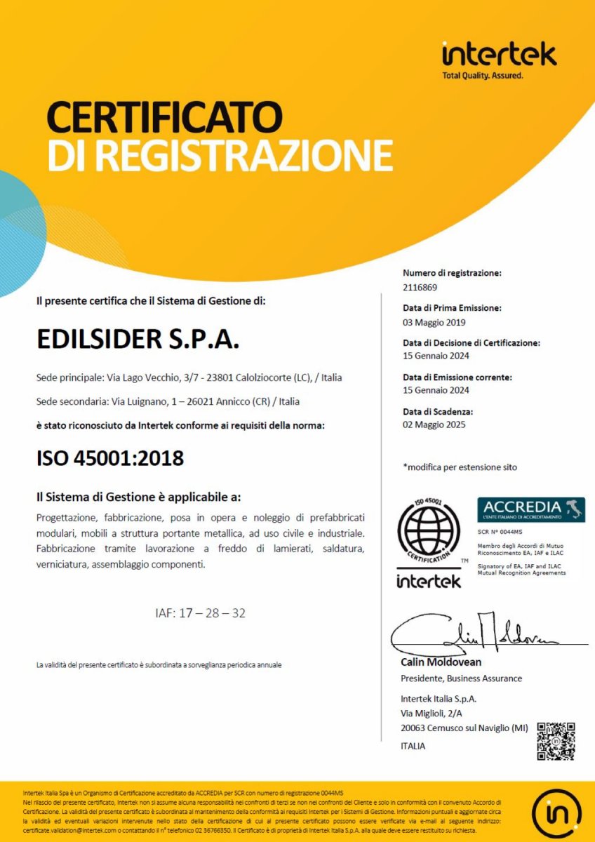 ISO 45001:2018 | 45001 ita